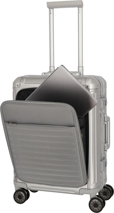 Actual product image Travelite next 4 wheels cabin trolley S 55 cm laptop compartment (41 l, Hand luggage (up to 50 litres))