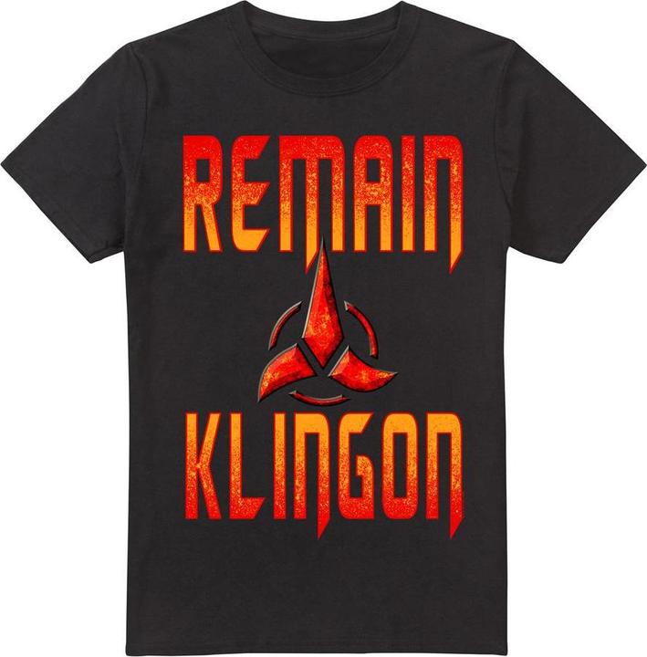 Universal Textiles Remain Klingon TShirt (5XL)