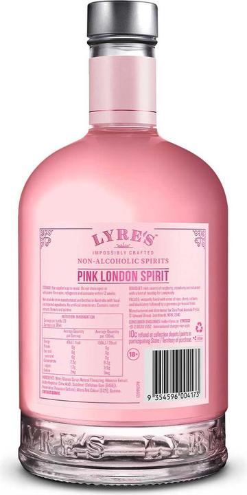 Produktbild Lyre's Pink London Spirit (1 x 70 cl)