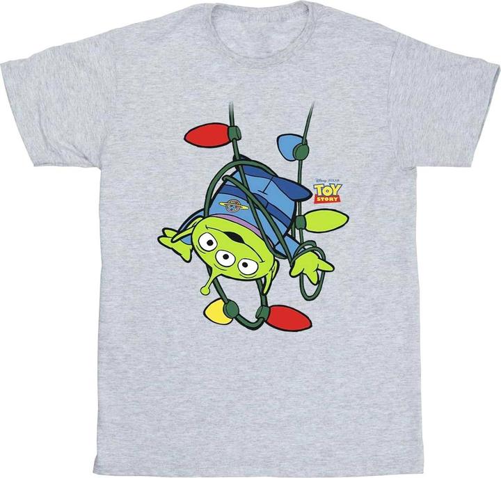 Disney Toy Story Christmas Lights Aliens TShirt Jungen