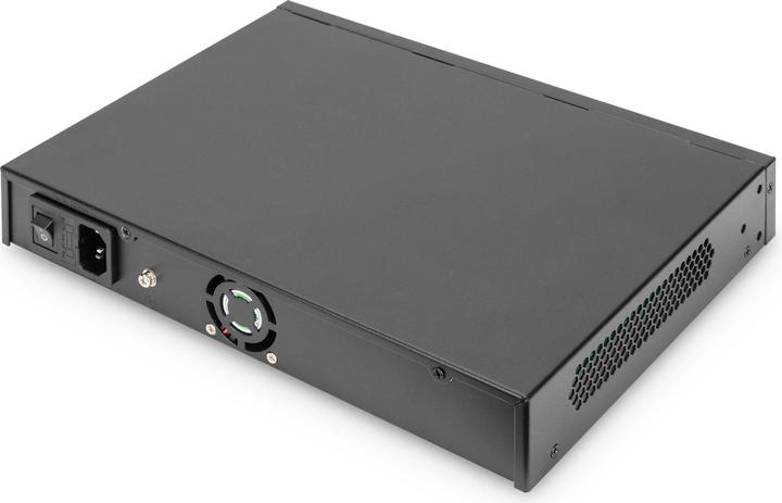 Immagine prodotto Digitus Switch PoE Gigabit Ethernet 8 porte con 2 porte SFP UPLINK, power budget 140W (8 Porti)