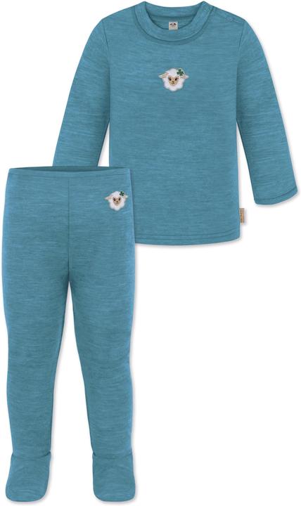 Produktbild Normani Baby Merino Set Wollpullover und Unterhose - 9573 (74)