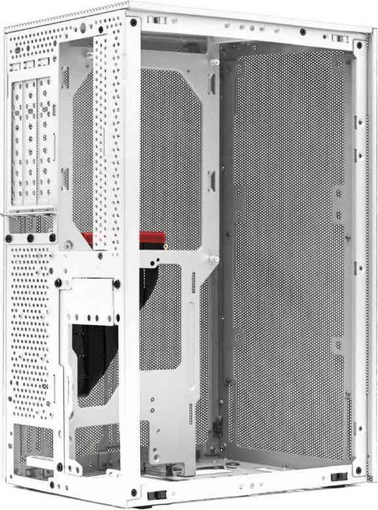 Actual product image Ssupd Meshroom S Mini-ITX case PCIe 4.0 - white (ATX)