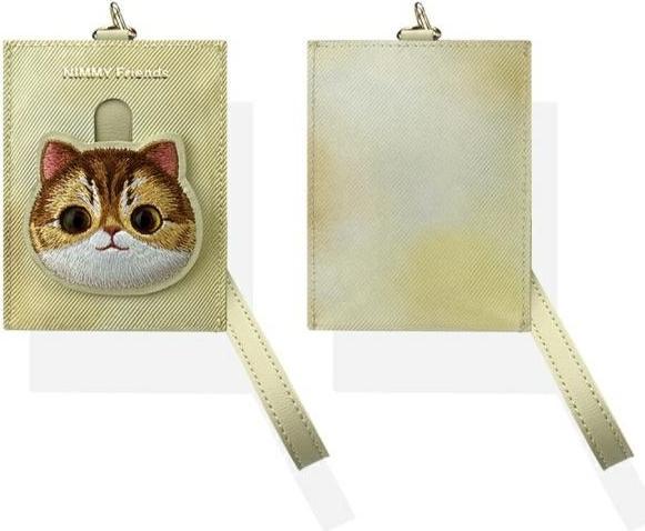 Produktbild Nimmy card wallet khaki Big Eyed Pet 2.0 Cat