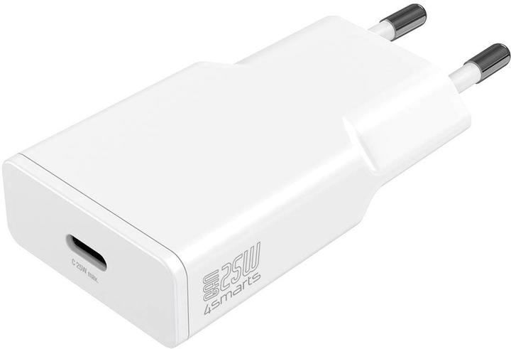 4smarts Chargeur secteur PDPlug Slim 25W GaN 1C blanc (25 W)
