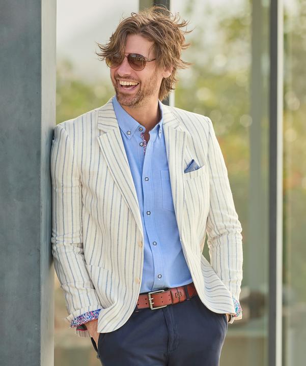 Produktbild Joe Browns Striped Linen Blend Suit Blazer (40)