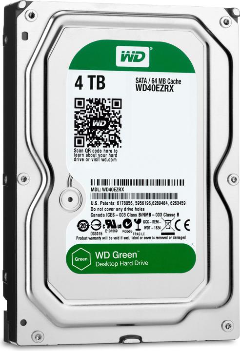 WD Green 4TB (4 TB, 3.5")