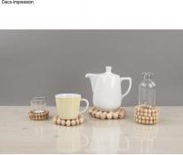 Image du produit Rayher Boîte de collecte de boules de bois brut