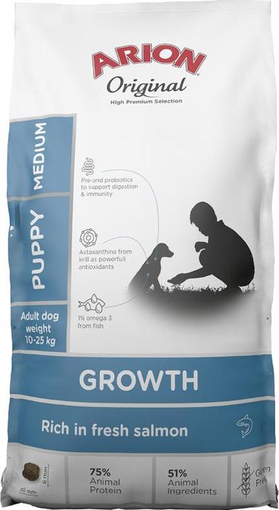 Actual product image Arion Original growth fish medium 12 kg - (106055) (Puppy + kitten, 12000 g)