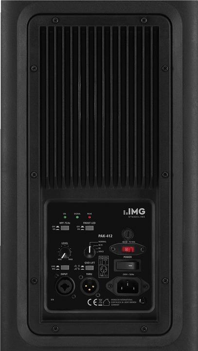 Actual product image Img Stage Line Active PA (Active, 1x 450 W)