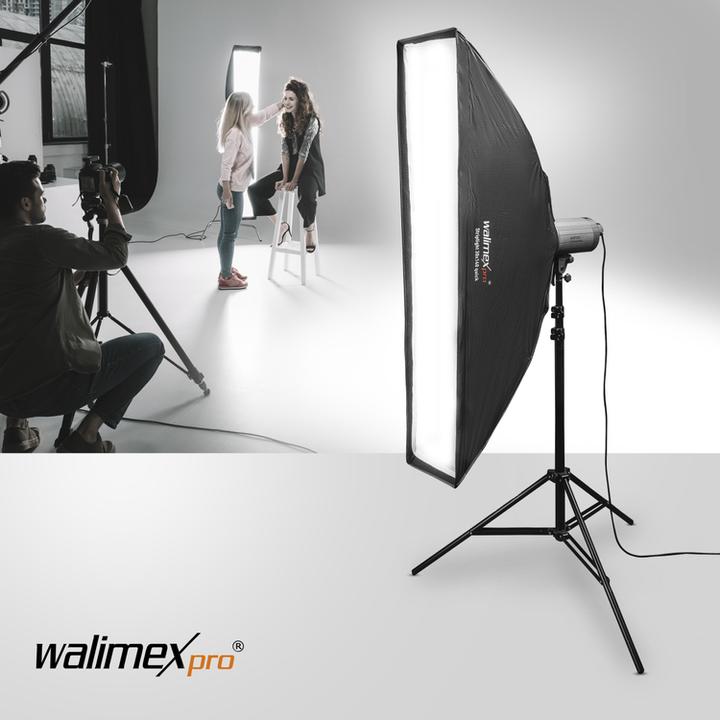 Immagine prodotto Walimex pro pro II Striplight 25x150 cm (Soft box)
