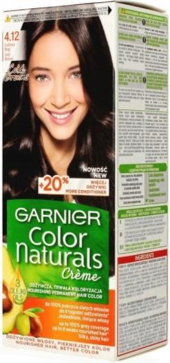 Produktbild Garnier Color Naturals Creme Hair Coloring Cream 4.12 Ice Bronze (4.12 Ice Bronze)