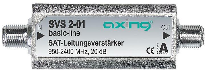 Produktbild Axing SAT-Verstärker SVS 2-01 9502400 MHz, 20 dB (Originalfernbedienung)