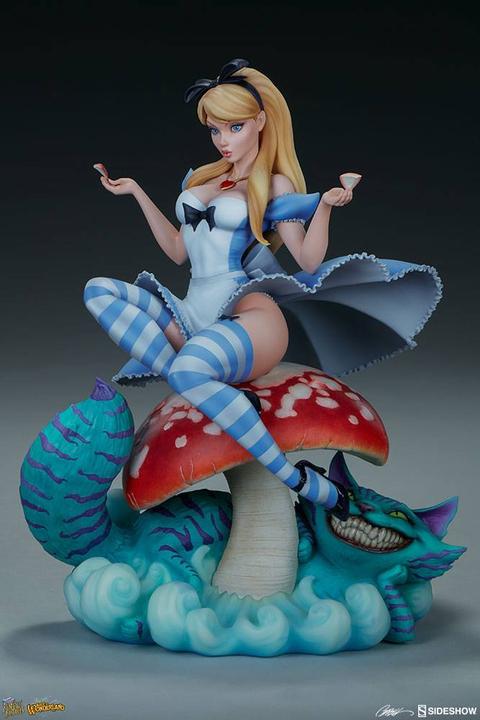 Immagine prodotto Sideshow Statua "Alice nel Paese delle Meraviglie" della Collezione Fairytale Fantasies