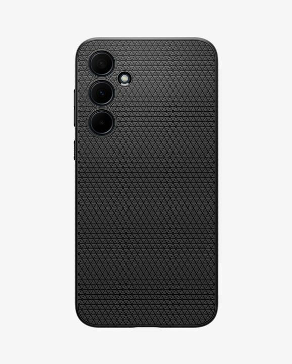 Actual product image Spigen Liquid Air Sam A35 5G czarny/matte black ACS07519 (Samsung Galaxy A35)