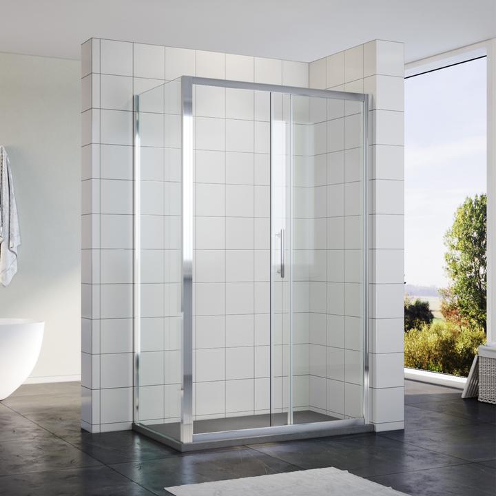 Produktbild SONNI 110x70cm Duschkabine Schiebetür-Duschkabine Duschkabine (110 cm, 170 cm, 185 cm)