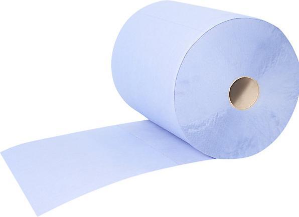 Immagine prodotto Meditrade Rotolo di panno per la pulizia Multicel a 3 strati blu, 1.000 fogli (1 x)