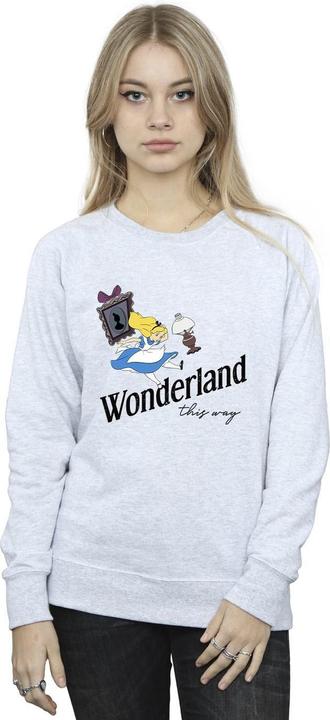 Produktbild Disney Alice im Wunderland This Way Sweatshirt (L)