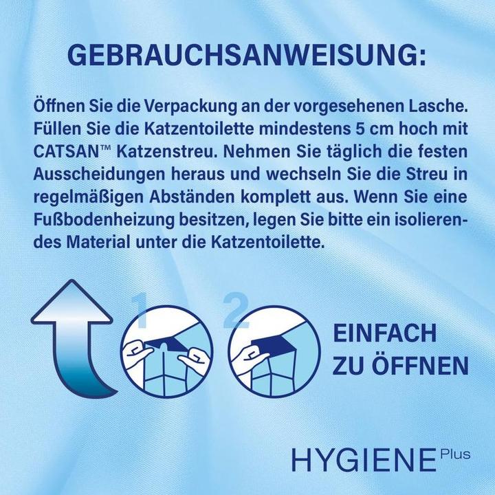 Image du produit Catsan Hygiene Plus (Biodégradable, Neutralisant, Ne s'agglomère pas, 4.82 kg)