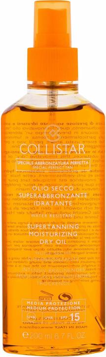 Immagine prodotto Collistar Olio secco superabbronzante Spf 15 (Crema solare, SPF 15, 200 ml, 150 g)