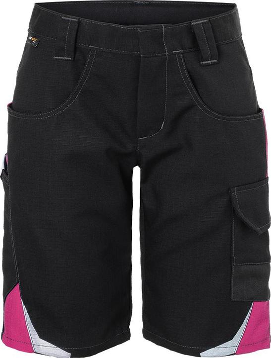 Actual product image Kübler Children's shorts KIDZ black/pink shape 2724 size 158-164 (158, 164)