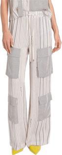 Produktbild Twinset Actitude Pantaloni Funny Stripes Deep Blue (S)