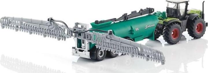 Actual product image Siku Claas Xerion with drum trolley
