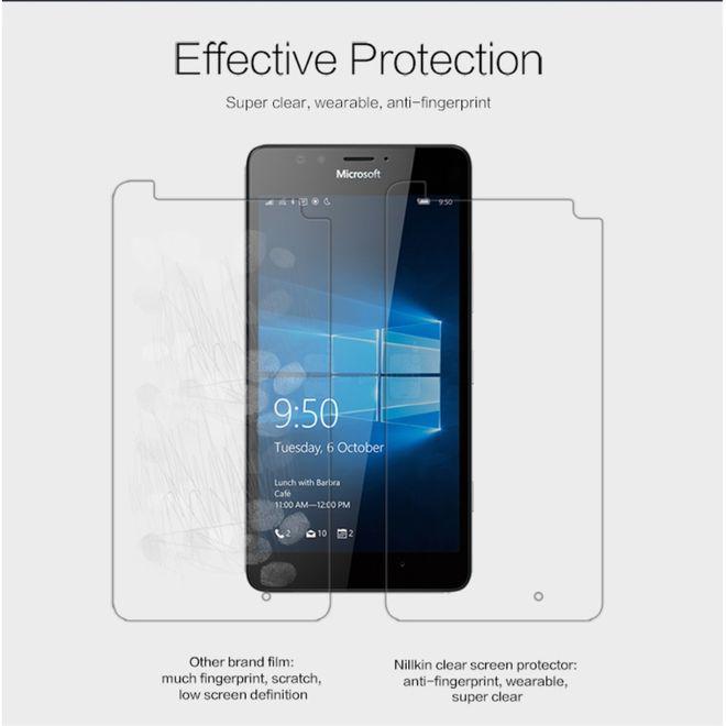 Actual product image Nillkin Super Clear (1 Piece, Microsoft Lumia 950)