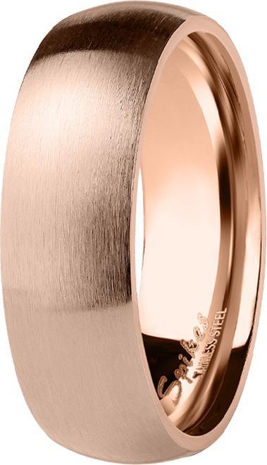 Produktbild Star Piercing Ring rosegold gebürstet (Chirurgenstahl 316L, ohne Messing)