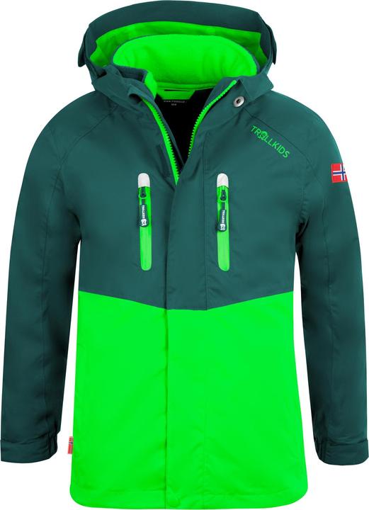 Actual product image Trollkids Kid's Bryggen 3in1 Jacket (116)