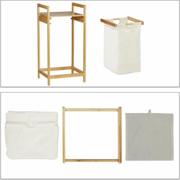 Image du produit Relaxdays Table de chevet 2 (40 x 42 x 61 cm)