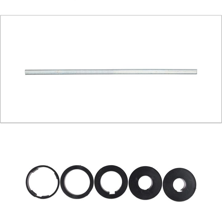 Actual product image Relaxdays Parasol Ground Anchor 25 - 55 mm