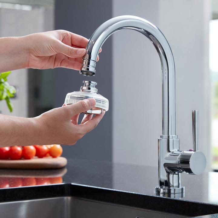 Actual product image DrinkPure Drinking water filter with wall bracket M22 / M24