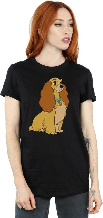 Immagine prodotto Disney Lady And The Tramp Lady Spaghetti Heart Maglietta Ampia Donna (M)