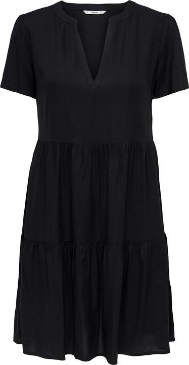 Produktbild Only V-Ausschnitt Kleid mit kurzen Ärmeln Kleid (XL)