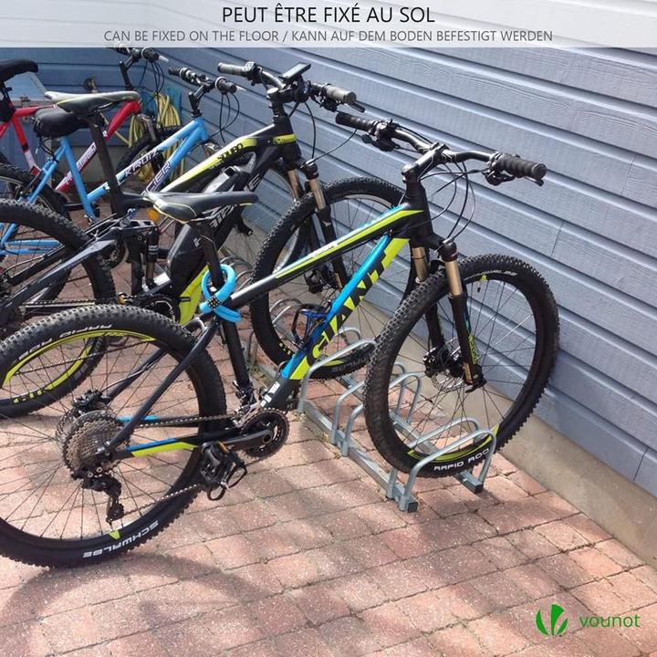 Image du produit Vounot Supports à vélos pour 4 vélos