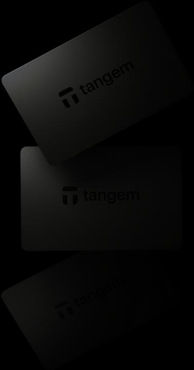 Actual product image Tangem 2.0 - 3 Card Set (Bitcoin, Others)