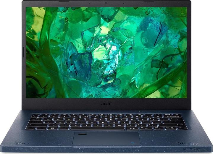 Actual product image Acer Aspire Vero (AV14-52P-70RL) 14.0" Full-HD, IPS, i7-1355U, 16GB RAM, 1TB SSD, Windows 11, Marian (14", Intel Core i7-1355U, 16 GB, 1000 GB, DE)