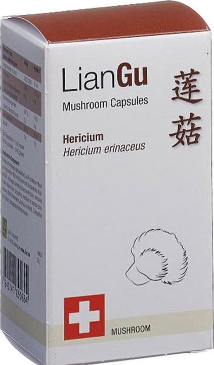 Produktbild Lian Hericium Pilz Kapseln 1 (180 Stück, Kapseln, 150 g)