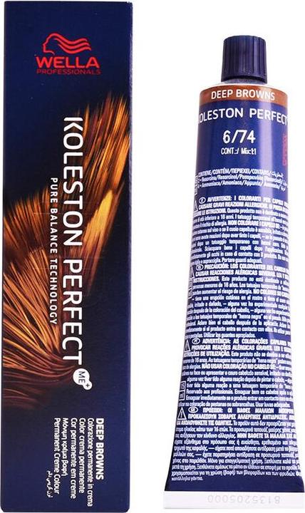 Produktbild Wella KOLESTON PERFECT ME+ DEEP BROWNS 6/74 60 ml (6/74)