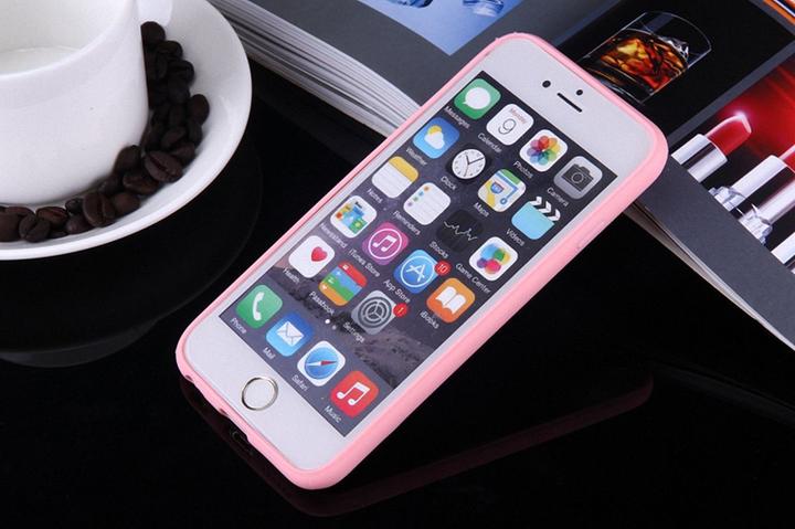 Produktbild König Design Apple iPhone SE 2020 Handy Hülle Mandala Case Cover Ägyptische Zeichen Rosa Neu (Apple iPhone SE (2nd Gen))