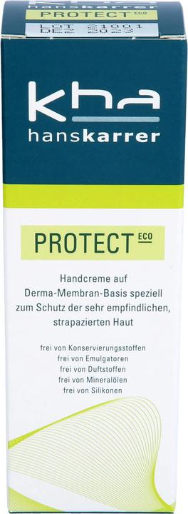 Actual product image Hans Karrer hanskarrer Protect Eco Hand Cream, 50 ml Cream (50 ml)
