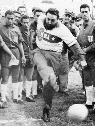 Actual product image Copa Football Cuba Fidel Castro 1962 Retro Jersey (L)