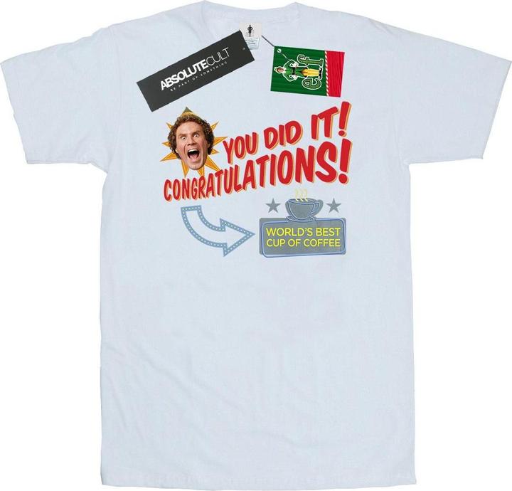 Elf World's Best Coffee TShirt (S)