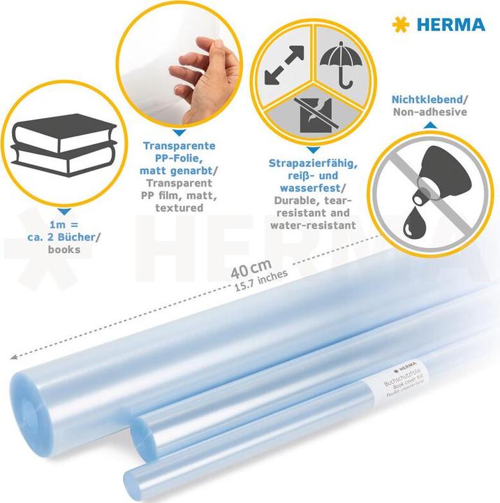 Produktbild HERMA Buchschutzfolie (1 x)