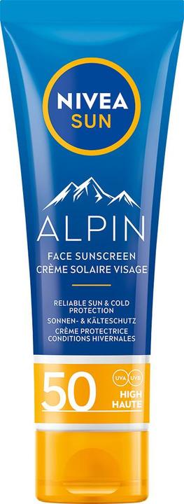 Produktbild NIVEA Sun Alpin Sonnencreme fürs Gesicht (Sonnencreme Gesicht, SPF 50, 50 ml, 69 g)