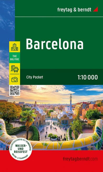 Image du produit Barcelone, plan de ville 1:10.000, freytag & berndt