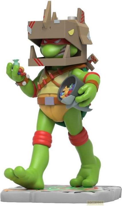 Actual product image Mighty Jaxx Teenage Mutant Ninja Turtles Figur Remixx Raphael Cowa-BOO-nga! Edition 15 cm