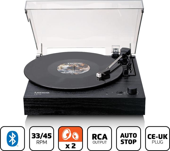 Immagine prodotto Lenco LS-15BK nero (Manuale)