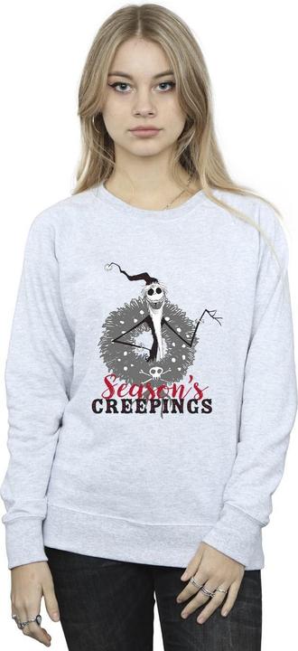 Image du produit Disney - Sweat THE NIGHTMARE BEFORE CHRISTMAS SEASONS CREEPINGS WREATH - Femme (XL)